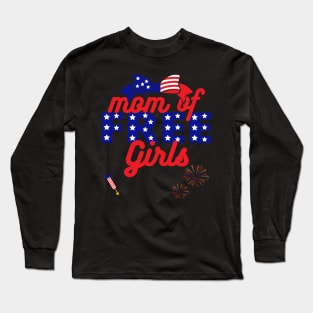 Mom of free girls Long Sleeve T-Shirt